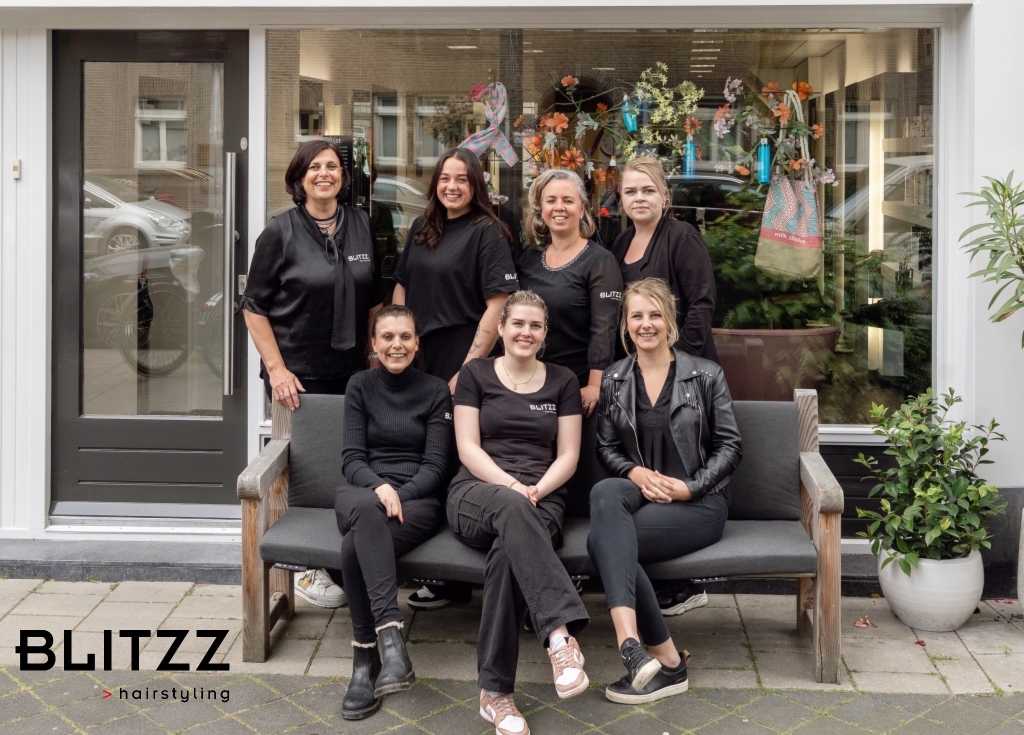 Groepsfoto Team Hairstyling Blitzz 2023